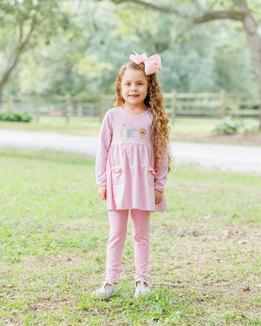 PRE-ORDER: Zoo Crew Ruffle Pocket Pants Set